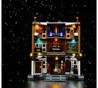 Brick Shine GC Light kit for Lego 12 Grimmauld Place 76408(Lego Set is not Included) (Classic)