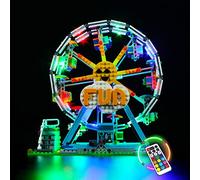 Brick Shine GC Light Kit for Lego® Ferris Wheel 31119(Lego Set is not Included) (RGB Remote)