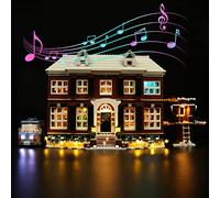 Brick Shine GC Light Kit for LEGO Home Alone 21330 (Lego Set is not included) (Music Version)