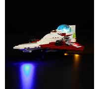 Brick Shine Light kit for Lego® Star Wars OBI-Wan Kenobi's Jedi Starfighter 75333 (Lego Set is not Included) (Classic)