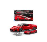 Mattel Brick Shop Hot Wheels Speed Series Building Set, Maserati MC20 with 250 Pieces, Realistic Details and Custom Decals, Adult Collectors and Kids Ages 10+, JFR90