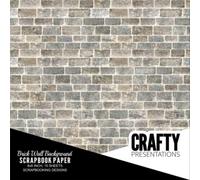 Brick Wall Background Scrapbook Paper: Brick Images 8x8 Single Sided For DIY Papercrafts Crafts Homemade Greeting Cards Party Invites Scrapbooking Paper Pad Origami 15 Sheets Vol. 3