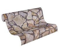 Brick Wallpaper Elements A.S. Création Non-Woven Wallpaper 10.05 m x 0.53 m Brown Beige Grey Made in Germany 927316 9273-16