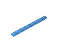 Brick with Hole Beam Technic 1x15 Thick with Alternating Holes 10 Pieces GDS-2083 Compatible with Lego Bulk Toys Classic Moc Color:Medium Blue 102