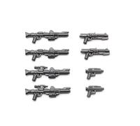 BrickArms Clone Trooper Specialist Weapon Set - 8 Piece Weapon Set for Mini Figures - Clone War Era Blaster High Quality Made in USA