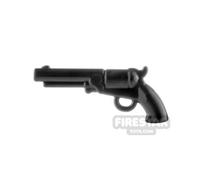 BrickArms Minifigure Firearm M1851 Navy Revolver BLACK