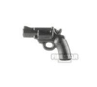 BrickArms Minifigure Firearm Snubnose Revolver GUNMETAL