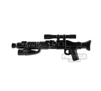 BrickArms Minifigure Firearm SW DLT-19D Heavy Blaster Rifle BLACK