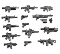 BrickArms Modern Combat Frontline Weaponpack, 14 Custom Guns for LEGO® minifgures