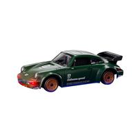 Brickaro RC Draft Car, 1/43 Scale 2.4G Full Proportional Alloy Drift RC Car with Opening Doors, 18KM/H High Speed Racing Vehicle with Gyro, Great Gift for Adults& Teens(RTR Version/Green)