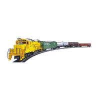 Brickaro RC Train Set, 1/87 HO Scale US UP-20 Diesel Locomotive Model Train Set, Hobby Starter Steam Engine Kit, Electric Speed Control Display Model Gifts for Adults