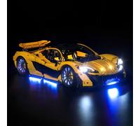 BrickBling LED Light Set Compatible with LEGO McLaren P1 (42172), Decoration Lighting Set for 42172 Technic McLaren P1, Ages 15+