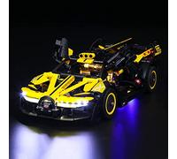 BrickBling LED Light Set for Lego 42151 Technic Bugatti-Bolide, Decoration Lighting Set for Lego Bugatti Bolide Car Model Kit Sports Car Toy (Not Included Lego Model)