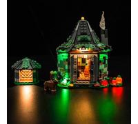 BrickBling Led Light Set for Lego Hagrid's Hut: an Unexpected Visit (No Lego), Decoration Lighting Set for Lego 76428 Hagrid's Hut: an Unexpected Visit Creative Toys Lights, UK2-76428-P64401