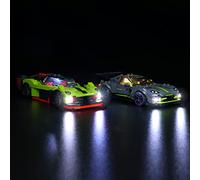 BrickBling LED Lighting Compatible with Lego 76910 Aston Martin Collection Kit (Not Model), DIY Lighting Set for Speed Champions Racing Cars