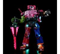 BrickBling Light Kit Compatible with Lego 77078 Mecha Team Leader (No Model), Decoration Lighting Set Compatible with Lego Mecha Team Leader Creative Toys
