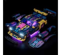 BrickBling RC Light Set Compatible with Lego Ford Mustang GT Car 42236 | (No Model), Remote Control, Lego Custom Garage Ford Mustang GT Car Decoration Lighting Set, Easy Install, Stable Lights