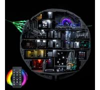 BrickBling Remote Control Led Light Set Compatible with Lego Death Star 75419 (No Model), Decoration Lighting Set Compatible with Lego Death Star Creative Toys