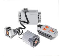BrickBounty 5 Pcs Motor Kit Power Functions Compatible with Lego-Motor, Motor Set Technical Parts for STEM Assembled Building Block, Control Function for MOC Bricks