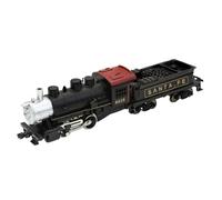 BrickBounty HO Scale Train Locomotive with Carriage, 1:87 Puffing Billy Train Set Compatible with All HO Model Railroads, Collection for Miniature Model Train Enthusiasts (96351)