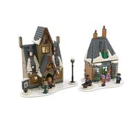 Brickcessories - Display Base Compatible with Winter Village Lego Set 76388 - Hogsmeade Village Visit - Premium White Acrylic Base - Set not Included