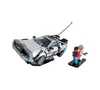 Brickcessories - Display Stand Compatible with Lego Speed Champions 77256, Time Machine from Back to The Future (2026) - Acrylic Angled Stand with Minifig Stand - Set Not Included