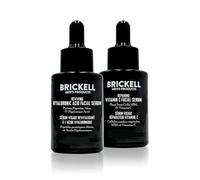 Brickell Men's Day and Night Serum Routine, Natural and Organic, Scented