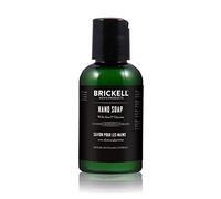 Brickell Men's Hand Soap For Men, Natural and Organic, Moisturizing Liquid Hand Soap, Cedarwood & Rain