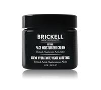 Brickell Men's Retinol Face Moisturizer Cream For Men, Natural & Organic, Anti-Wrinkle Face Night Cream with Retinol & Hyaluronic Acid To Reduce Fine Lines and Even Skin Tone, Fragrance-Free, 59ml