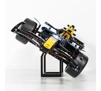 Brickify Display Stand Compatible with Technic Red Bull F1 42206 - Premium Shelf Stand for Formula 1 Race Car Models - Angled Display Mount for Collectors - Car Model Not Included