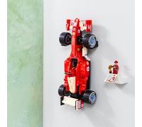 Brickify Wall Mount Bracket Compatible With Lego Icons Ferrari F2004 11375 - Securely Display Your Car - Car NOT Included