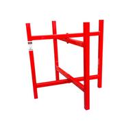Bricklayers Spot Board Stand Skimflex Mortar Board Holder - Heavy Duty Steel, Powder Coated Red, Foldable for Easy Storage - Available in 500mm, 750mm, 900mm Heights, Single or Multipacks (750mm High)