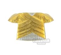 BrickRaiders Minifigure Armour Noldo Archer Armour METALLIC GOLD
