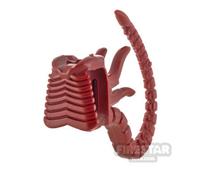 BrickRaiders Minifigure Bodywear Alien DARK RED