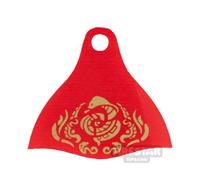 BrickRaiders Minifigure Cape Fantasy Cape RED