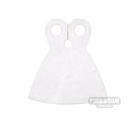 BrickRaiders Minifigure Cape Swan Knight Cape WHITE