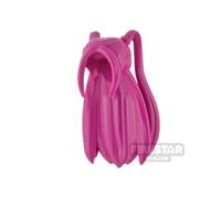 BrickRaiders Minifigure Hair Rebel Demon Hunter Hair DARK PINK