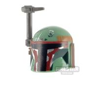 BrickRaiders Minifigure Headgear Bounty Hunter Helmet and Rangefinder