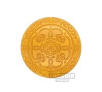 BrickRaiders Minifigure Shield Asgard Warrior Shield PEARL GOLD