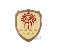 BrickRaiders Minifigure Shield Fantasy Old Wooden Shield BROWN