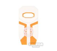 BrickRaiders Minifigure Shield SW 212th Clone Trooper Shield WHITE