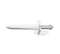 BrickRaiders Minifigure Weapon Ailin Guard Sword METALLIC SILVER