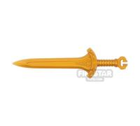 BrickRaiders Minifigure Weapon Asgard Warrior Sword PEARL GOLD