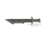 BrickRaiders Minifigure Weapon Dark Dwarf Sword STEEL