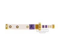 BrickRaiders Minifigure Weapon Katana with Printed Scabbard WHITE