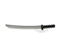 BrickRaiders Minifigure Weapon Katana with Square Guard BLACK