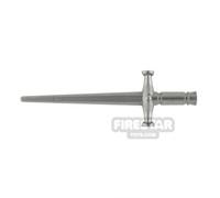 BrickRaiders Minifigure Weapon Knight Sword PEARL DARK GRAY