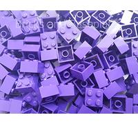 Bricks and Baseplates LEGO BRICKS 50 x DARK PURPLE 2x2 Pin Number 3003 Dimensions LxWxH 1.6cm x 1.6cm x 1.1cm FREE UK TRACKED POSTAGE Taken from sets Supplied in Sealed Packaging®