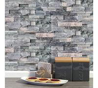 Bricks Effect Wall Sticker for TV Walls/Sofa Background Bedroom Kitchen Bathroom Wall Decor,Tile Transfers Sticker for Home Decor, Peel & Stick self-Adhesive Splashback Tile Decals, 27 pcs
