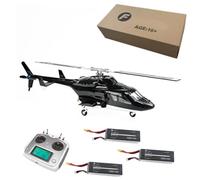 Bricksdiytoy FLYWING FW450L Air-Wolf RC Helicopter 2.4G 6CH GPS Drone with 3D Stunt Mode & 20+ Min Flight, 470L FBL Rotor, 4S 5000mAh Battery, Auto Navigation, Ideal for Beginner